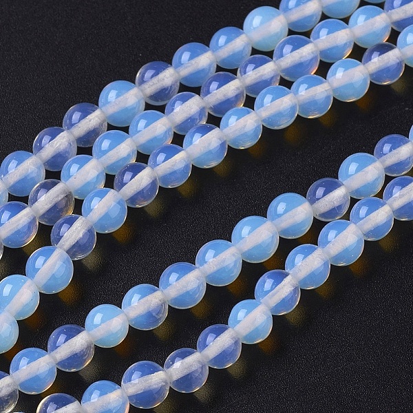 

PandaHall Opalite Beads Strands, Round, 6mm, Hole: 1mm, about 67pcs/strand, 14.92 inch Opalite Round