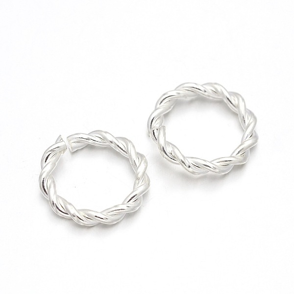 

PandaHall Ring Barrel Plated Iron Linking Rings, Circle Frames, Silver Color Plated, 15x2mm Iron Ring