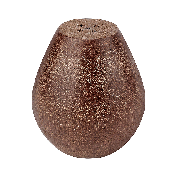 

PandaHall Wood Tools, for Clay Pot Spout Making, Egg Shape, Coconut Brown, 90x81mm Wood