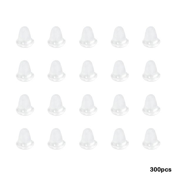 300 шт. Пластиковые гайки для ушей
