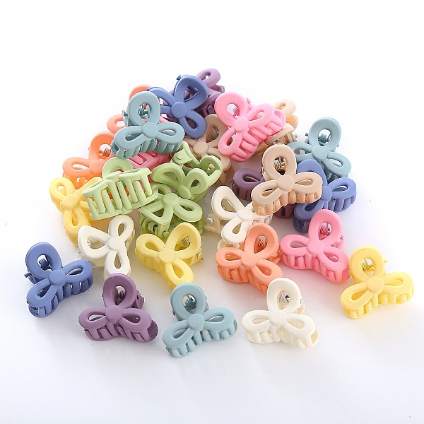 Bowknot Plastic Claw Hair Clips
