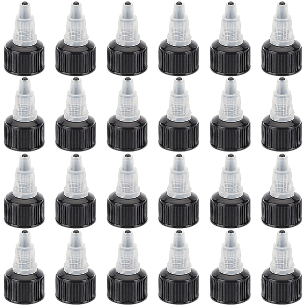 20 Tooth Plastic Squeeze Bottle Lids