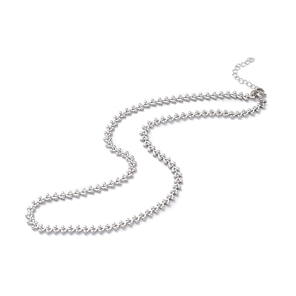 

PandaHall 304 Stainless Steel Cobs Chain Necklace for Men Women, Stainless Steel Color, 17.91 inch(45.5cm) 304 Stainless Steel