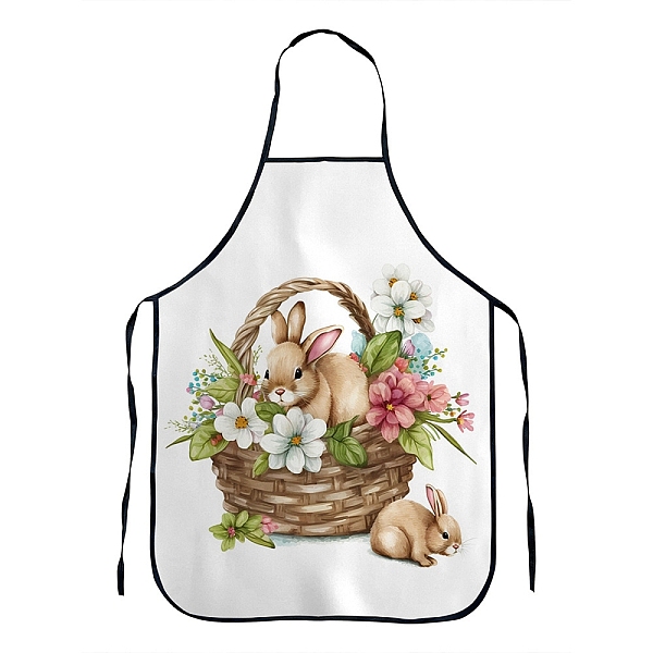 

PandaHall Easter Theme Polyester Sleeveless Apron, with Double Shoulder Belt, Colorful, 800x600mm Polyester