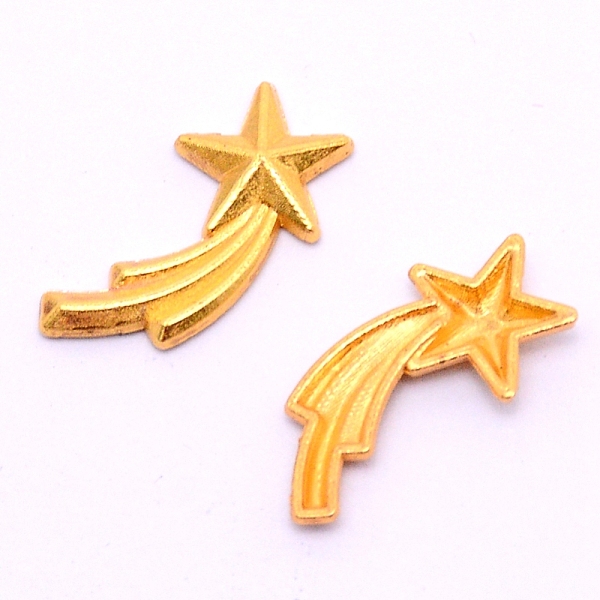 

PandaHall Alloy Cabochons, Epoxy Resin Supplies Filling Accessories, for Resin Jewelry Making, Meteor, Cadmium Free & Lead Free, Golden...