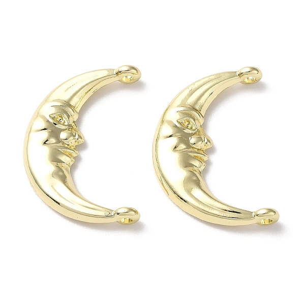 

PandaHall Eco-Friendly Alloy Pendants, Moon, Golden, 24x16.5x3mm, Hole: 1.5mm Alloy Moon