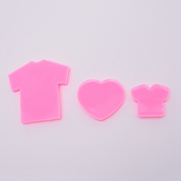 

PandaHall Medical Apparatus Keychain Silicone Molds, Resin Casting Pendant Molds, For UV Resin, Epoxy Resin Making, Pink, 37~77x42~75x4~8mm...