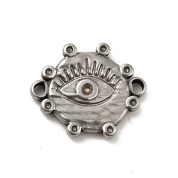 

PandaHall 304 Stainless Steel Connector Rhinestone Settings, Evil Eye, Stainless Steel Color, Fit for 1mm and 1.6mm Rhinestone, 16x19x3mm...