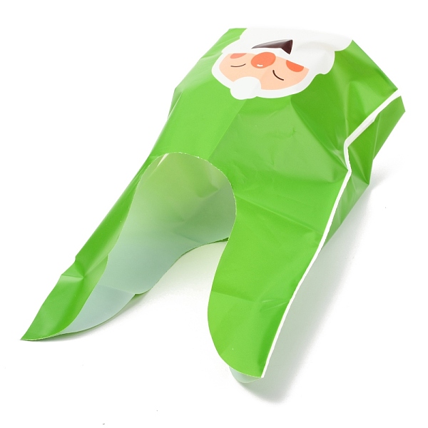 Пластиковый пакет с рождественской тематикой