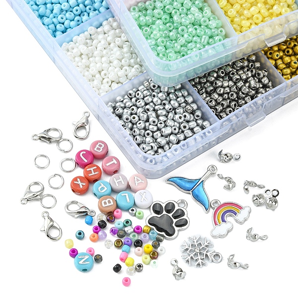 DIY Letter Bracelet Necklace Making Kit