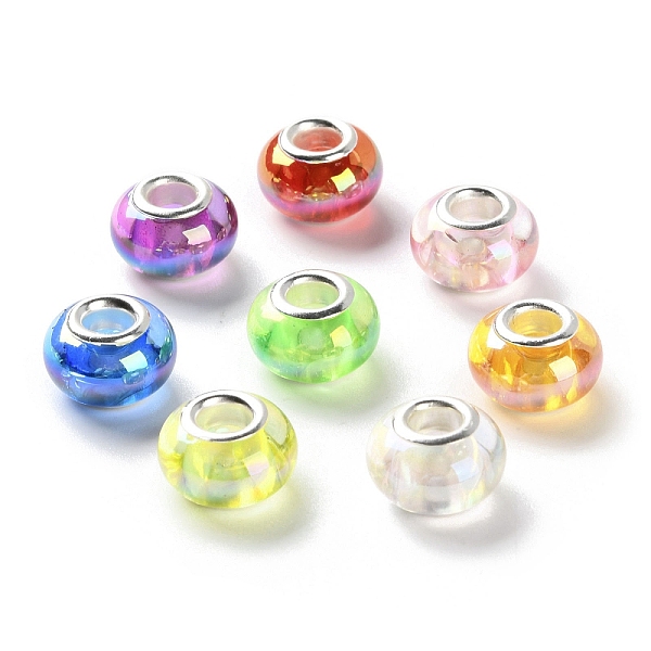 Perlas europeas de resina con revestimiento UV