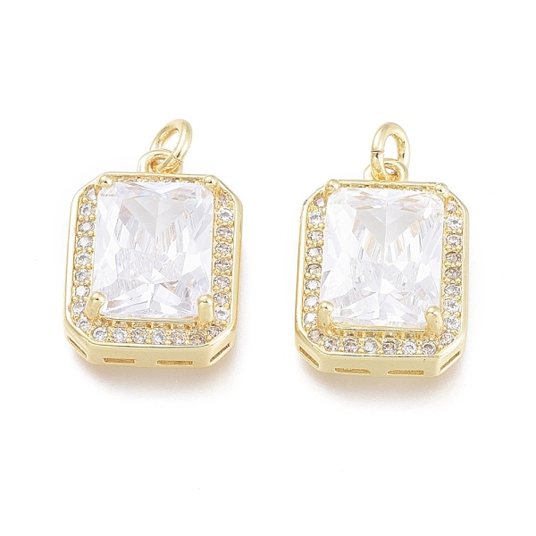 Brass Micro Pave Cu… - image