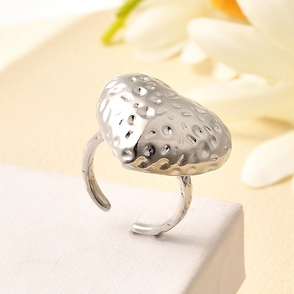 Brass Cuff Rings Fo… - image