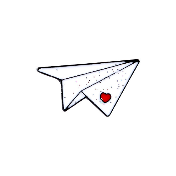 

PandaHall Valentine's Day Theme Creative Zinc Alloy Brooches, Enamel Lapel Pin, with Iron Butterfly Clutches or Rubber Clutches..., White