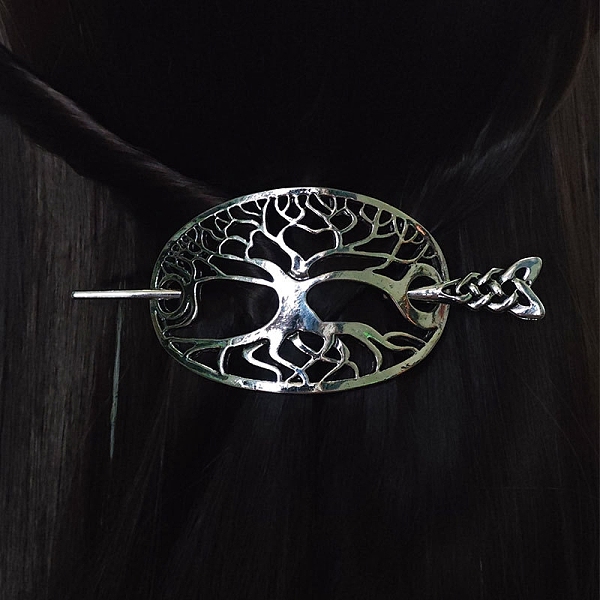 Alloy Hair Forks - image