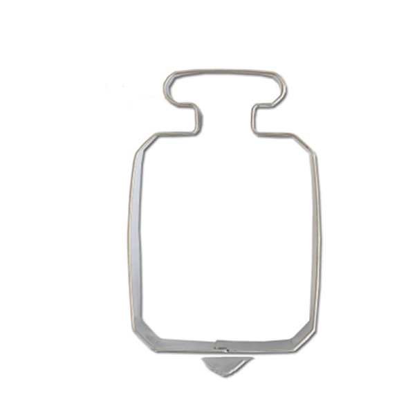 

PandaHall 304 Stainless Steel Cookie Cutters, Cookies Moulds, DIY Biscuit Baking Tool, Perfume Bottle, Stainless Steel Color, 74x48mm 304...