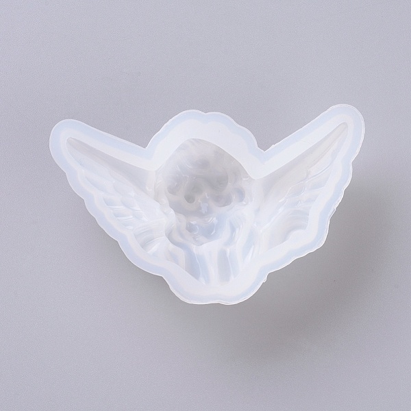 

PandaHall Silicone Molds, Resin Casting Molds, For UV Resin, Epoxy Resin Jewelry Making, Angel, White, 67x106x33mm Silicone Angel & Fairy...