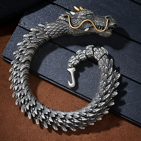 Dragon Brass Cuff B… - image