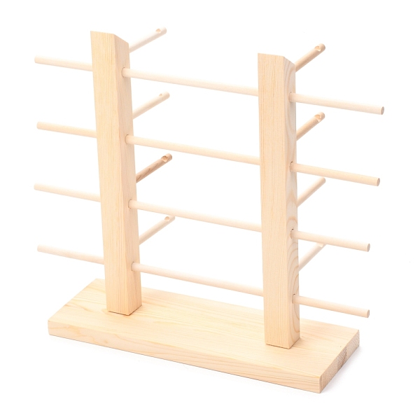 

PandaHall Wooden Displays for Eyeglasses, Double Row 8 Pairs, for Desktop, Home Decorative, Women, Man, BurlyWood, 14.3x34.5x29.7cm Wood..., Orange