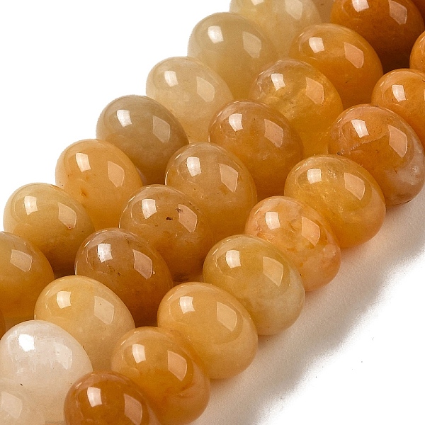 

PandaHall Natural Red Aventurine Beads Strands, Rondelle, 10x6~6.5mm, Hole: 1mm, about 59~61pcs/strand, 14.57~15.16 inch(37~38.5cm) Red...