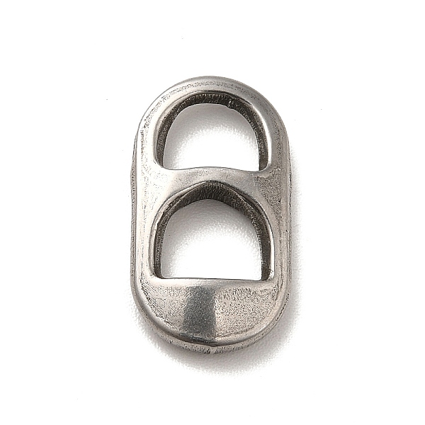 

PandaHall 304 Stainless Steel Linking Rings, Oval, Stainless Steel Color, 18x10x3mm, Inner Diameter: 6x5~6mm 304 Stainless Steel Oval