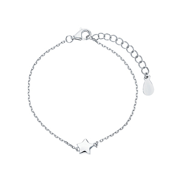 S925 Sterling Silver Cable Chain Link Bracelets for  Children
