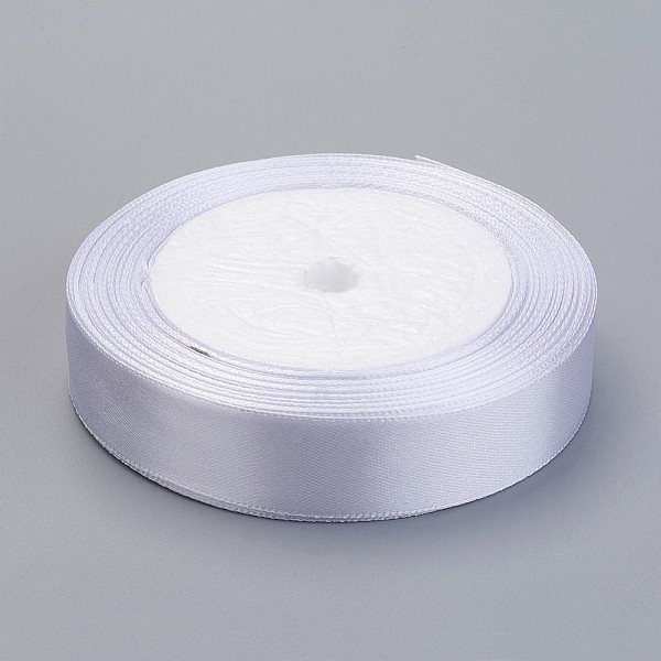 

PandaHall Satin Ribbon for Wedding Decoration, Lavender, about 3/4 inch(20mm) wide, 25yards/roll(22.86m/roll) Polyester Purple