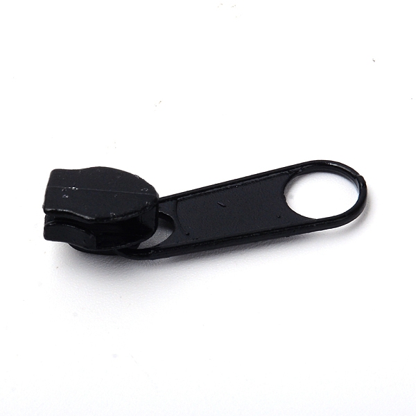 

PandaHall Zinc Alloy Replacement Zipper Sliders, for Luggage Suitcase Backpack Jacket Bags Coat, Black, 3.6x1x0.8cm Alloy Black