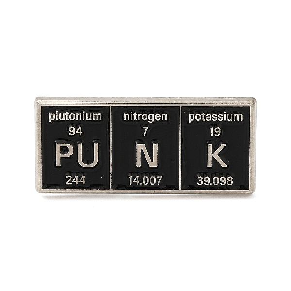 Chemical Element Enamel Pins