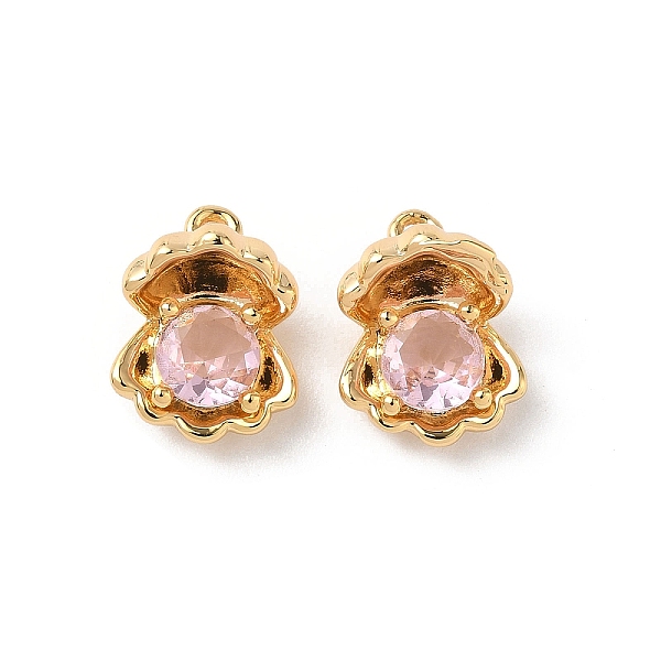 Brass Micro Pave Cu… - image