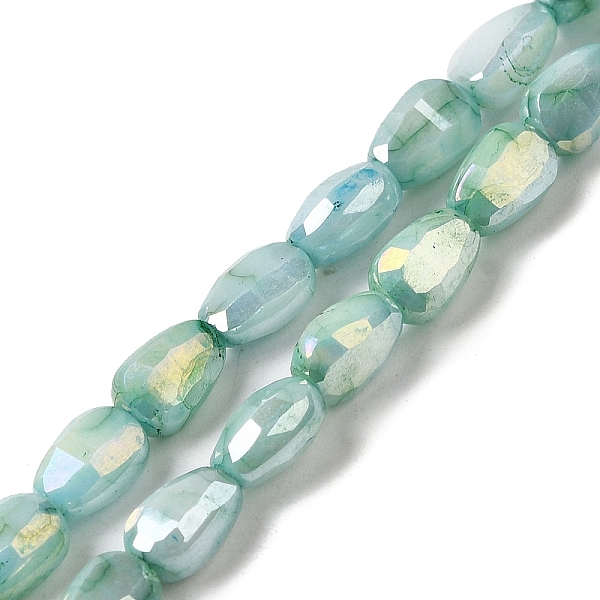 Electroplate Glass Beads Strands