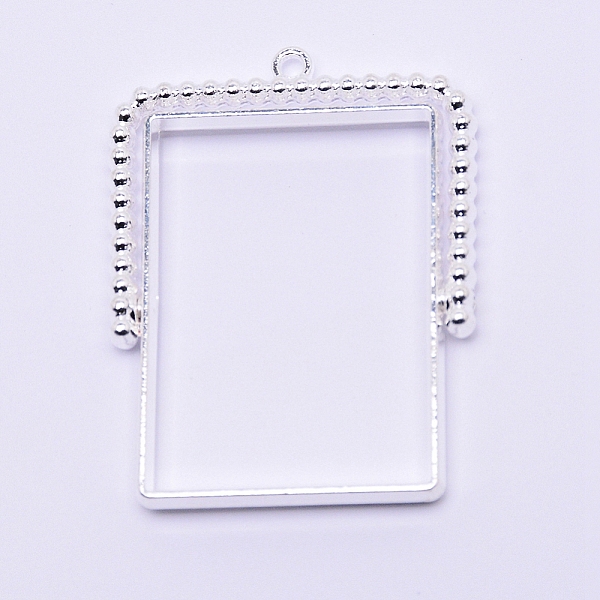 

PandaHall Alloy Open Back Bezel Pendants, Rotatable Pendants, For DIY UV Resin, Epoxy Resin, Pressed Flower Jewelry, Lead Free & Cadmium...