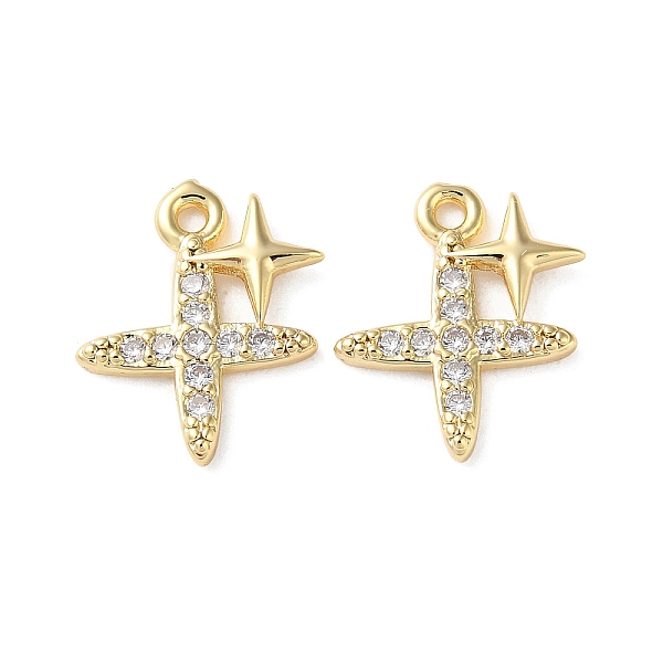 Brass Micro Pave Cu… - image