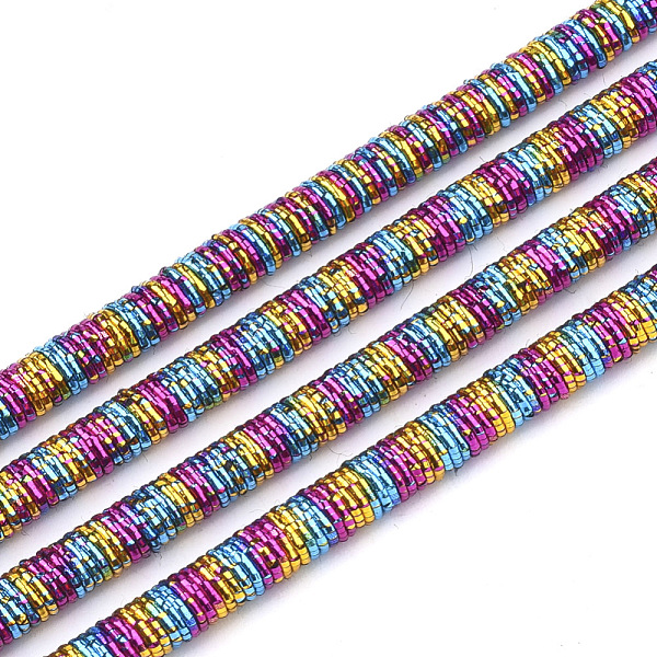 

PandaHall Polyester & Cotton Cords, with Iron Chain inside, Colorful, 4mm, about 54.68 yards(50m)/bundle Polyester+Metallic Cord