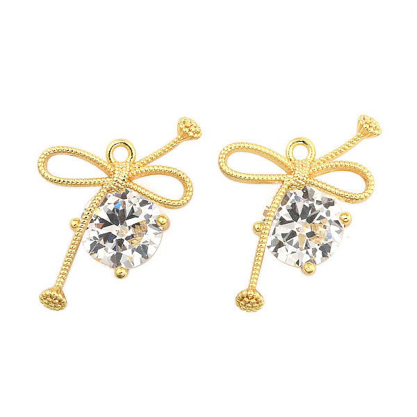 Brass Micro Pave Cu… - image