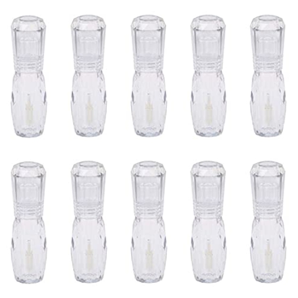 PandaHall Transparent Plastic Cosmetics Cream Jar, Pot Diamond Cream Box, with Lid, Empty Bottle, Refillable Bottle and Transparent Plastic...