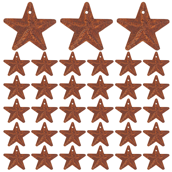 60Pcs Iron Pendants