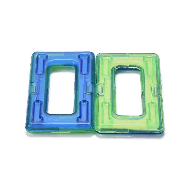 

PandaHall DIY Plastic Magnetic Building Blocks, 3D Building Blocks Construction Playboards, for Kids Building Toys Gift Accessories..., Multicolor