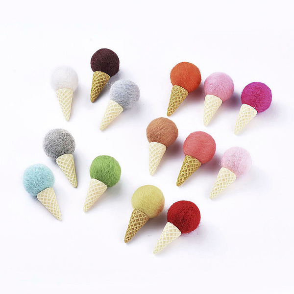 Wool Felt Ice Cream Crafts Supplies