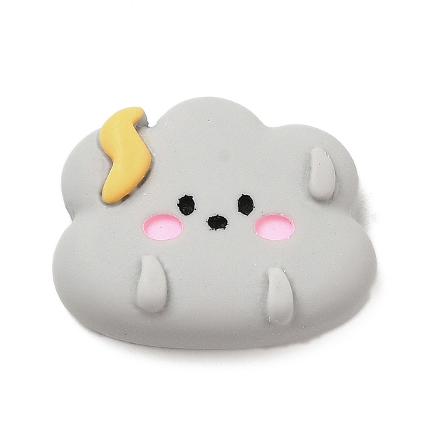 

PandaHall Weather Theme Opaque Resin Cabochons, Cloud, 19x21.5x7mm Resin Cloud