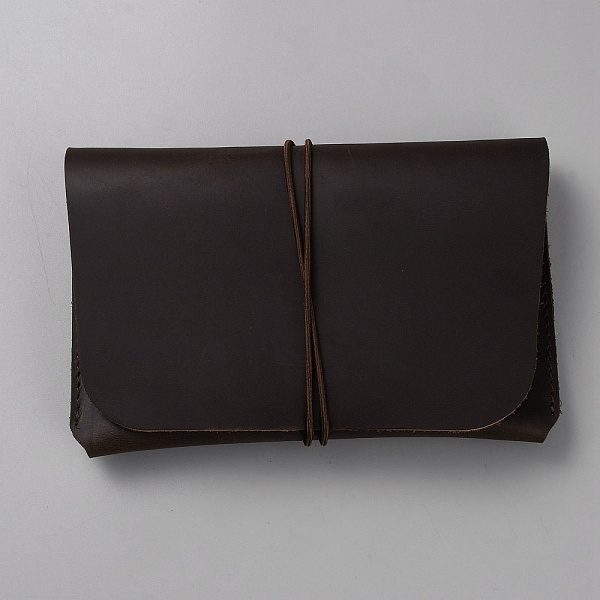 Rectangle Leather Travel Passport Wallet Cover