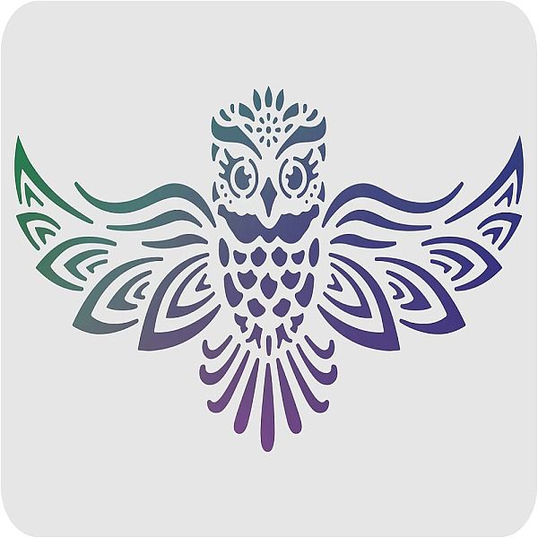 

PandaHall Large Plastic Reusable Drawing Painting Stencils Templates, for Painting on Scrapbook Fabric Tiles Floor Furniture Wood, Rectangle...