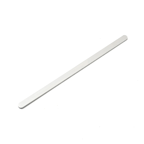 

PandaHall Aluminum Blank Stamping Strips, for Bangle Making, Rectangle, Flat, Platinum, 15.2x0.6x0.15cm Aluminum