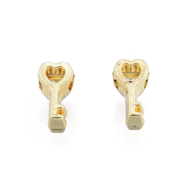 

PandaHall Alloy Beads, Cadmium Free & Lead Free, Key, Light Gold, 6.5x3.5x3mm, Hole: 1.5mm Alloy Key