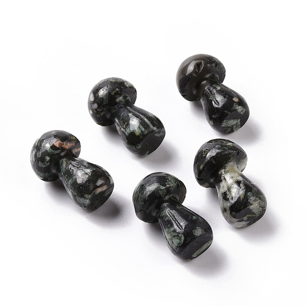 

PandaHall Natural Snowflake Obsidian GuaSha Stone, Gua Sha Scraping Massage Tool, for SPA Relaxing Meditation Massage, Mushroom Shaped...