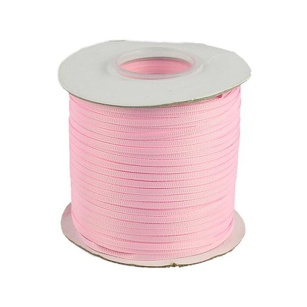 

PandaHall Grosgrain Ribbon, Pink, 3/8 inch(9mm), 100yards/roll(91.44m/roll) Polyester None Pink