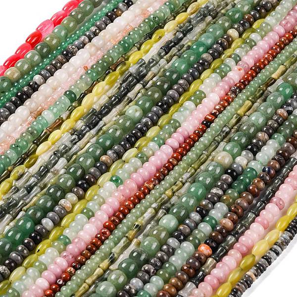 Chapelets de perles en pierre gemme naturelle