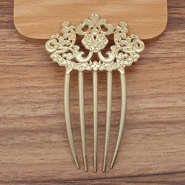 Alloy Hair Comb Findings