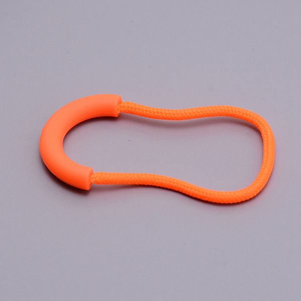 

PandaHall Plastic Replacement Pull Tab Accessories, with Polyester Cord, for Luggage Suitcase Backpack Jacket Bags Coat, Dark Orange...