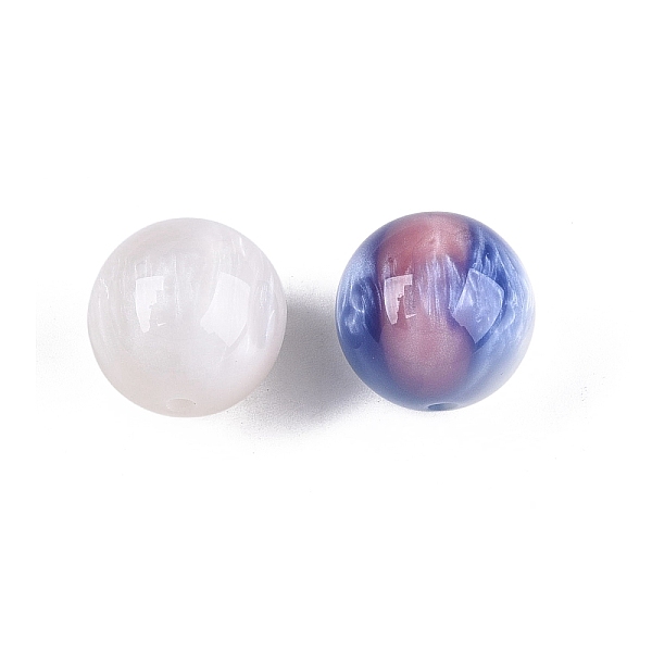 Perlas reactivas a los rayos UV de resina transparente